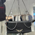 Cartera Zadig & Voltaire Rock black Noir 3 Wings (Reserva por whatsapp)