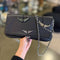 Cartera Zadig & Voltaire Rock black Noir 3 Wings (Reserva por whatsapp)