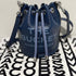 The Bucket Bag Marc Jacobs azul cuero disponible