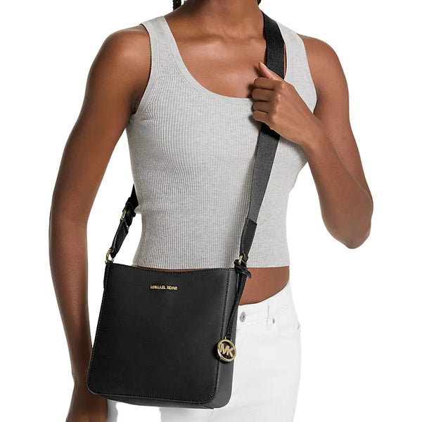 Crossbody Michael Kors messenger Jet Set Travel negro ( reserva por WhatsApp)