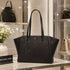 Tote Micharl Kors Large modelo Freya logo negro