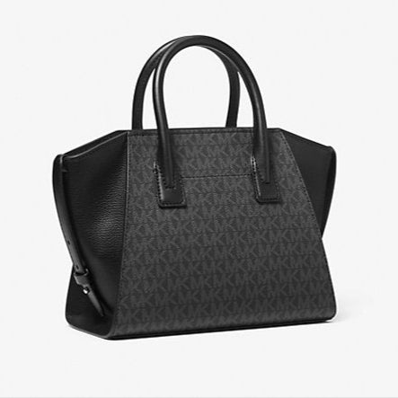 Preventa Cartera Michael Kors satchel Avril small monograma