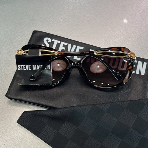 Lentes de sol Steve Maden café grande