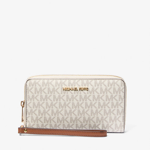 Billetera Michael Kors Jet Set para celular con correa
