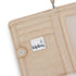 Billetera Kipling mini TOPS metalic gold