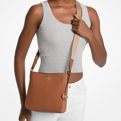 Crossbody Michael Kors messenger Jet Set Travel camel