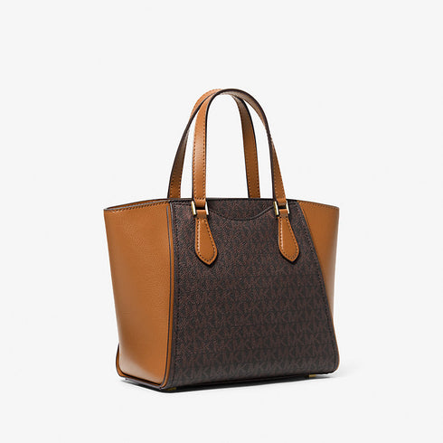 Cartera Michael Kors Taryn monograma café convertible