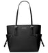 Tote Michael Kors Voyager negro cuero saffiano