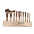 Set brochas MODERNBEAUTY de maquillaje 10 un.